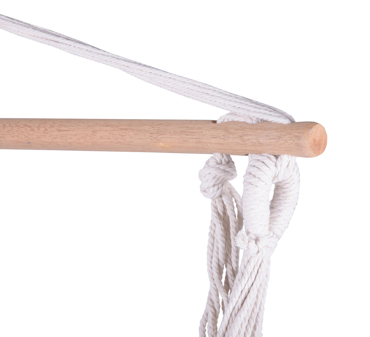 HÄNGESESSEL 90/120/60 cm  - Beige/Naturfarben, Trend, Holz/Textil (90/120/60cm) - Gardenson