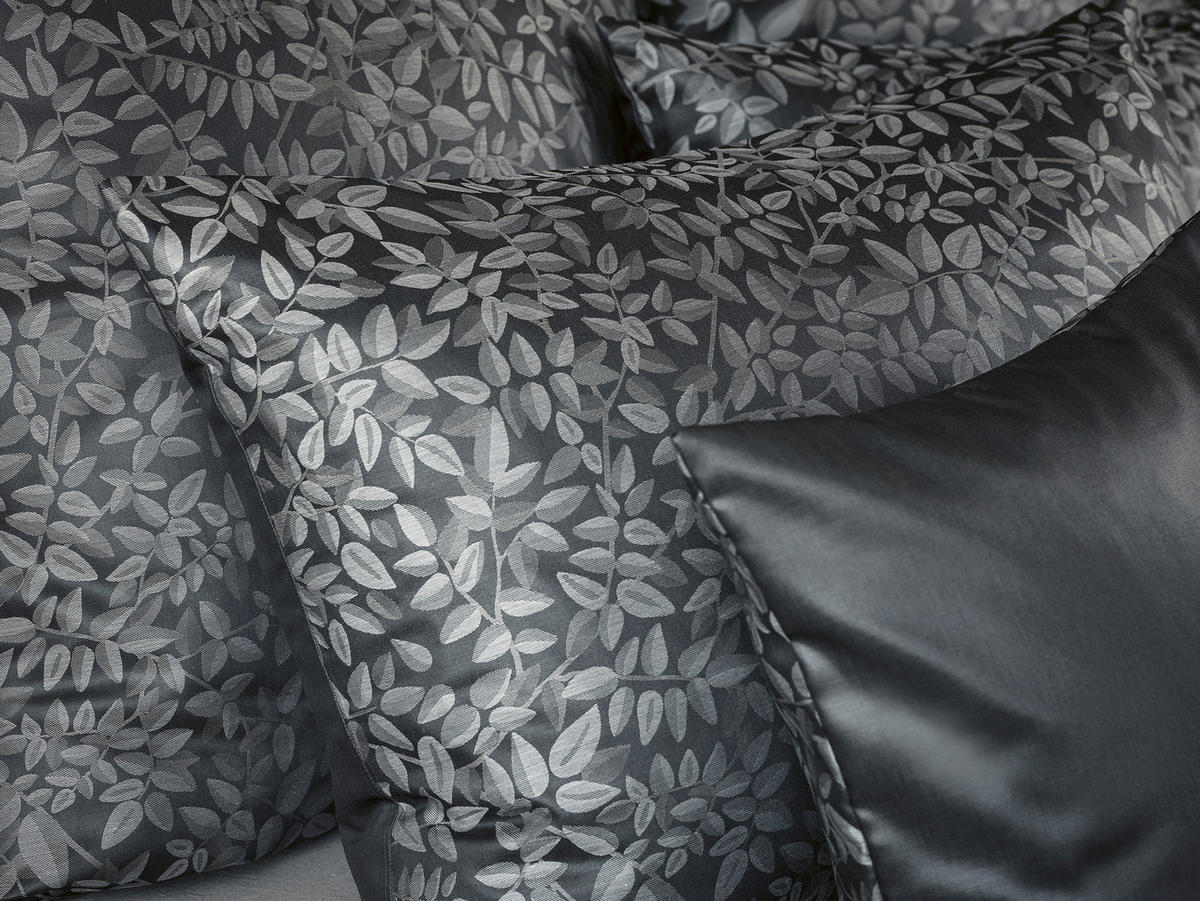 PREVLEKA ZA BLAZINO  SKAGEN  80/60 cm       - siva/črna, Basics, tekstil (80/60cm) - Curt Bauer