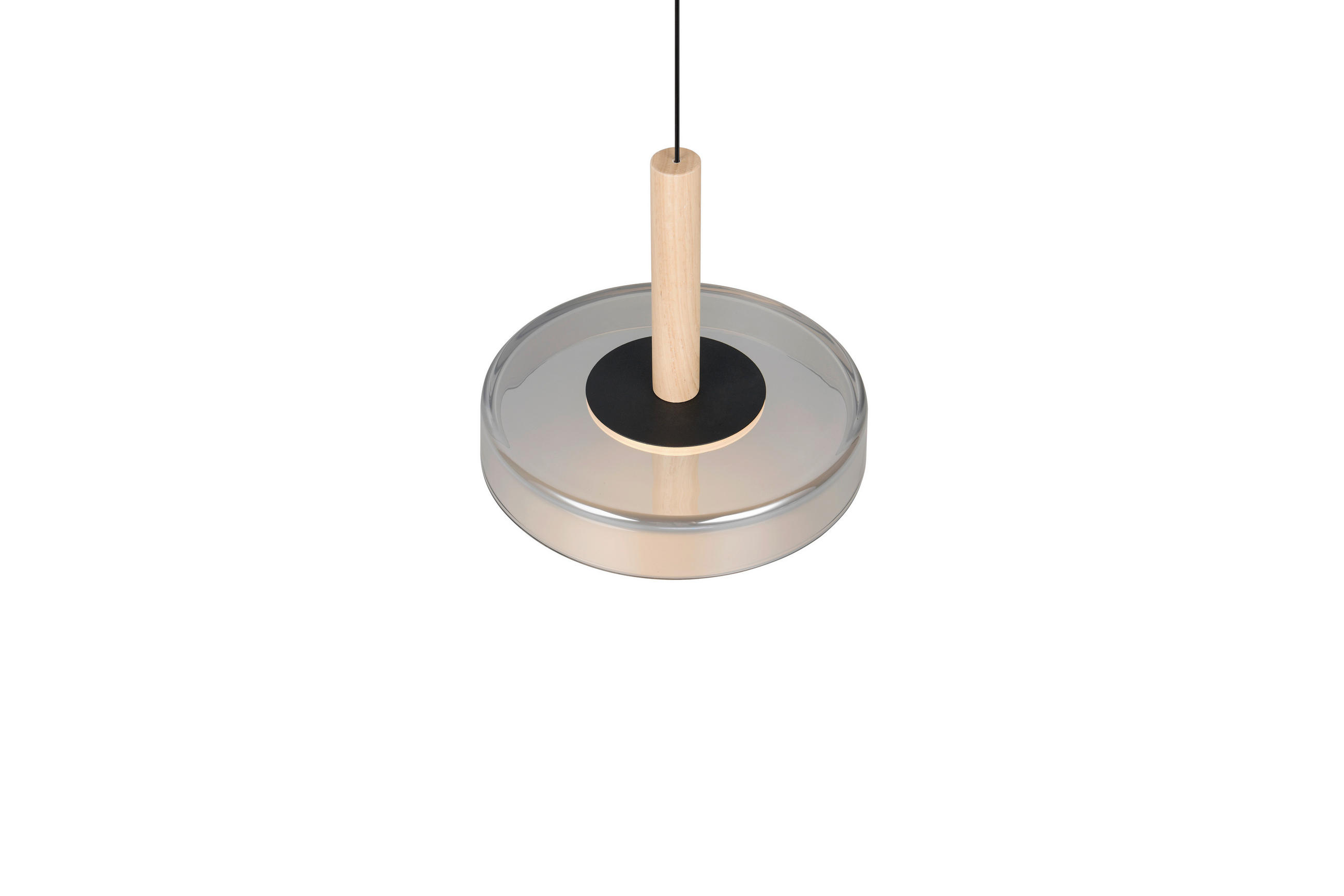 LED-PENDELLEUCHTE Celeste 22/200 cm   - Schwarz/Grau, Design (22/200cm) - Trio Leuchten