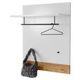 GARDEROBENPANEEL  in 90/116/29 cm  - Eichefarben/Weiß, Design, Holzwerkstoff (90/116/29cm) - Xora
