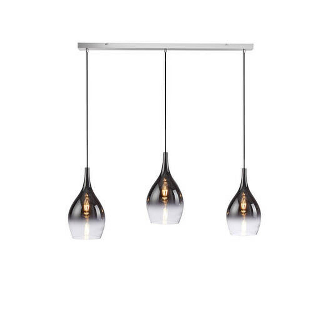 HÄNGELEUCHTE 100/20/120 cm  - Design, Kunststoff/Metall (100/20/120cm)