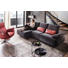 WOHNLANDSCHAFT in Textil Anthrazit - Anthrazit/Schwarz, Design, Kunststoff/Textil (305/155cm) - Dieter Knoll WOHNLANDSCHAFT in Textil Anthrazit - Anthrazit/Schwarz, Design, Kunststoff/Textil (305/155cm) - Dieter Knoll