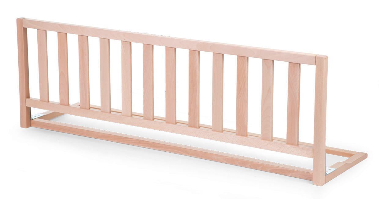 BETTSCHUTZGITTER 120/33/40 cm  - Naturfarben, Basics, Holz (120/33/40cm) - Childhome