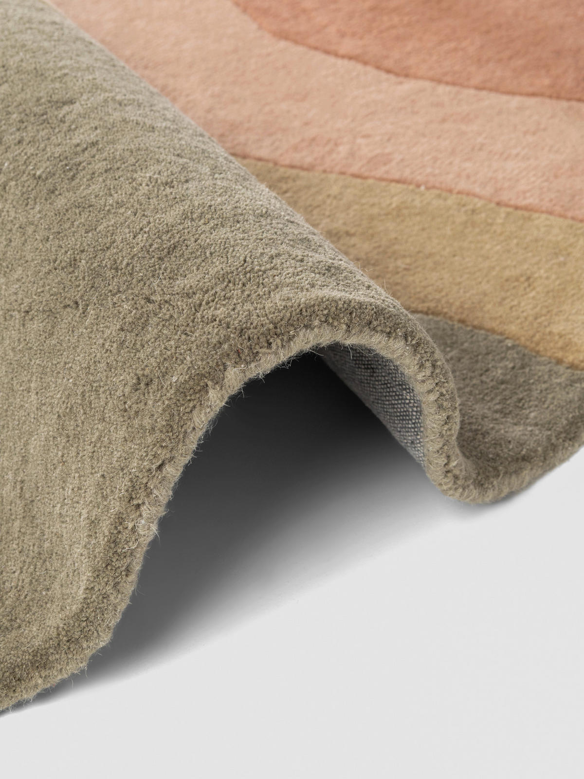 WOLLTEPPICH Wohnzimmer 160 cm Chelsea Flood Creme, Multicolor rund  - Multicolor/Creme, Basics, Textil (160cm) - Ted Baker