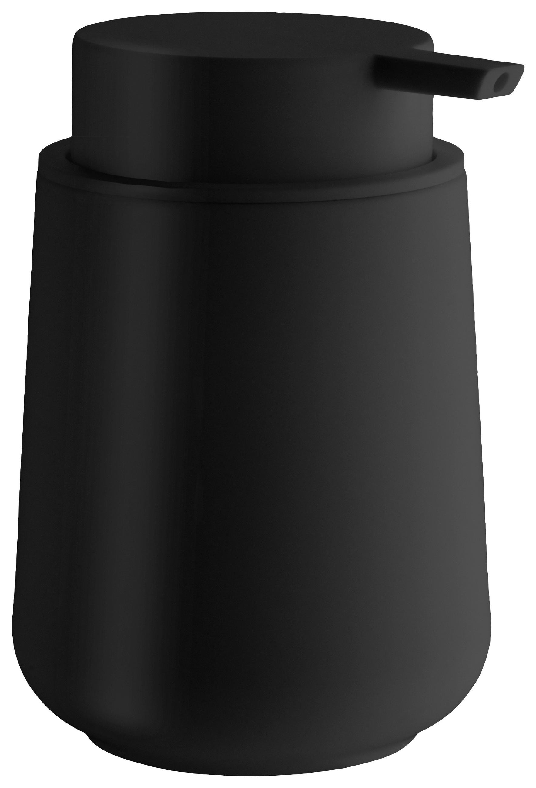 SEIFENSPENDER Kunststoff  - Schwarz, Basics, Kunststoff (4,5/12,5/4,5cm)