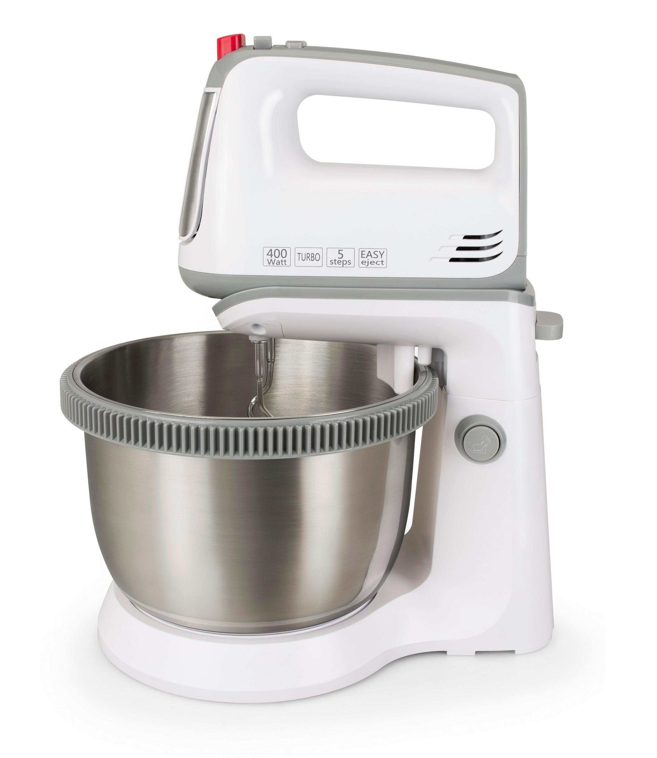 HANDMIXER  - Weiß/Grau, Basics, Kunststoff/Metall (29,5/34,5/21,5cm) - Silva Homeline