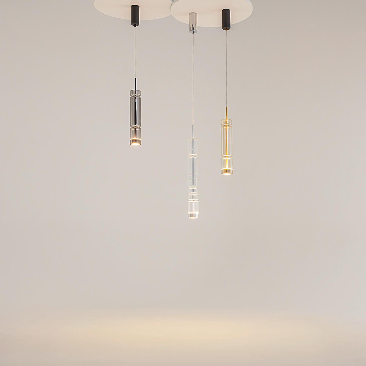 PENDELLEUCHTE Ordo 8/384 cm  - Chromfarben, Design, Metall (8/384cm) - MAYTONI