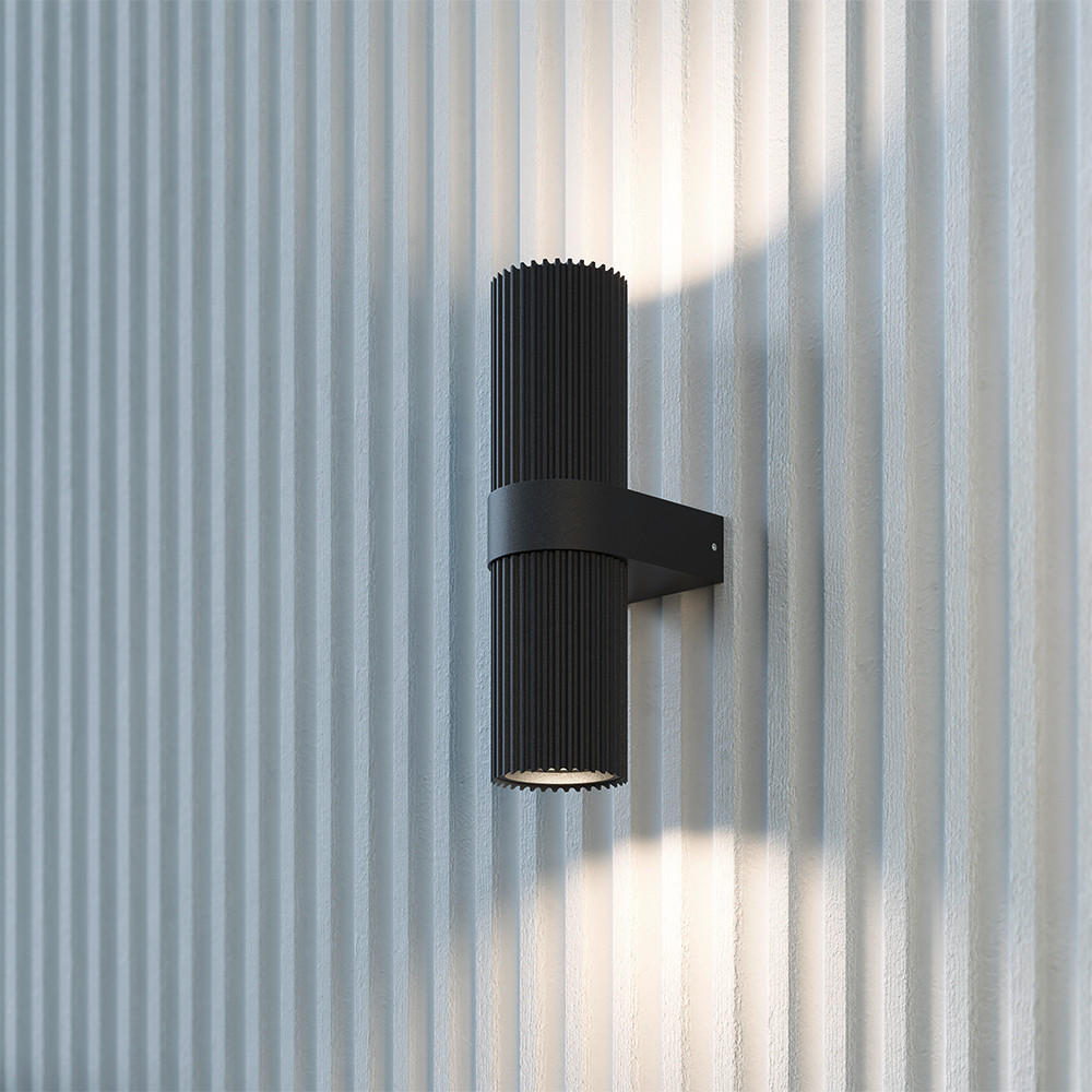 WANDLEUCHTE Modern 10.6/6/23 cm   - Schwarz, Trend, Metall (10.6/6/23cm) - MAYTONI