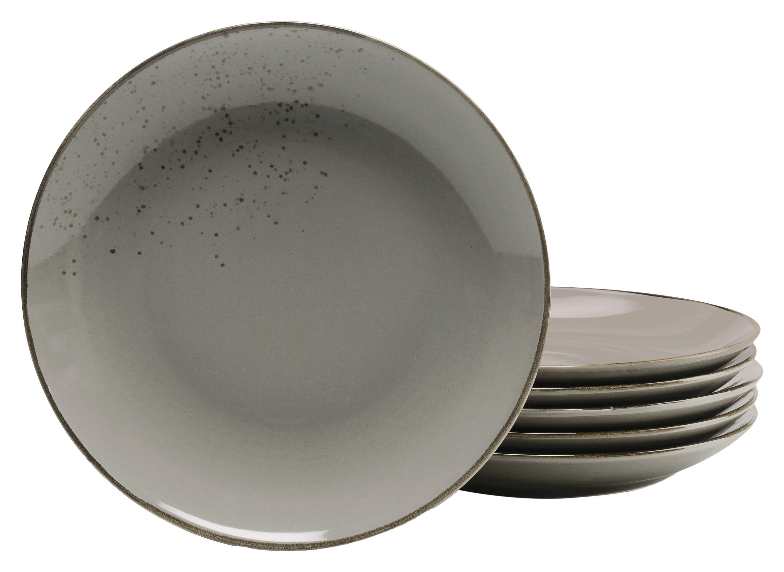 SPEISETELLERSET 27 cm  - Grau, Trend, Keramik (27cm) - Creatable