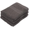 HANDTUCHSET Anthrazit 3-teilig  - Anthrazit, Konventionell, Textil (50/90cm) - Esposa