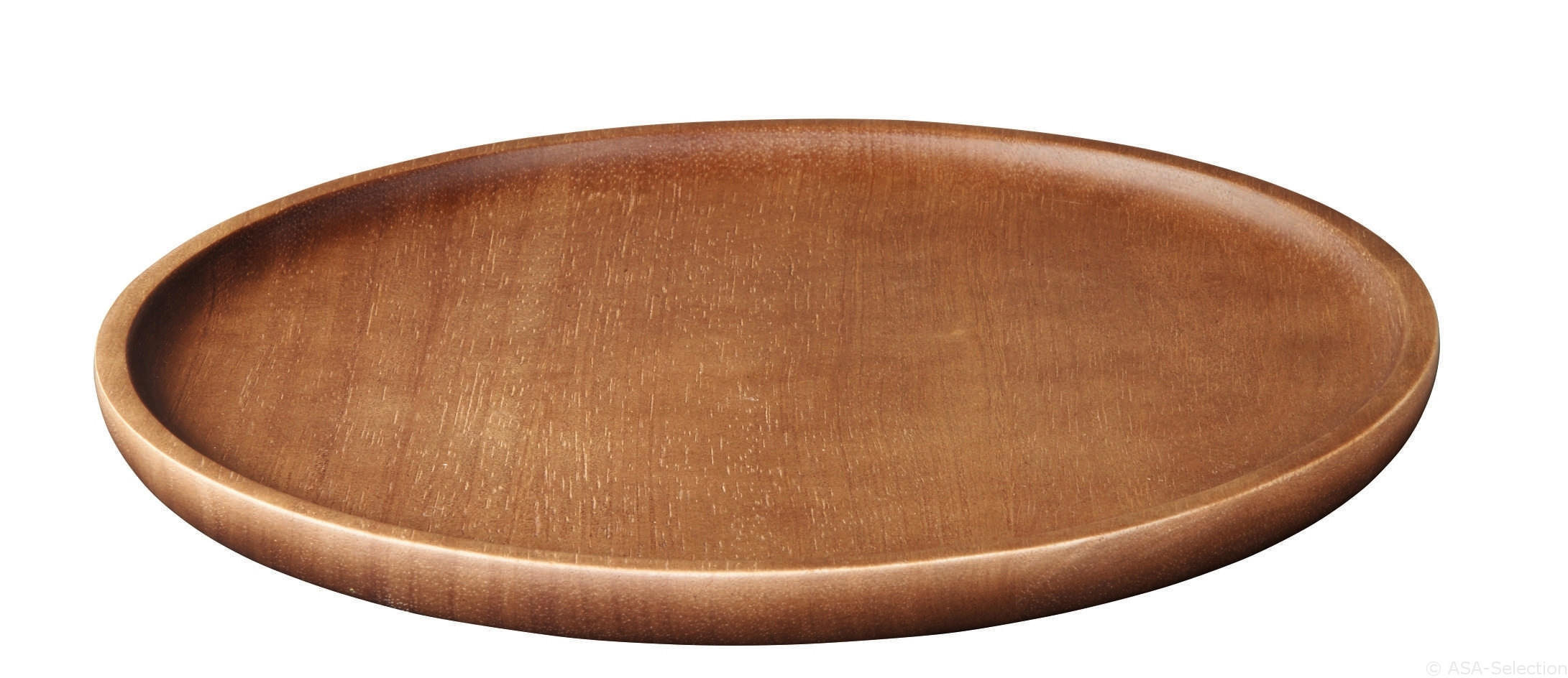 TELLER 30/2 cm  - Robinienfarben, Basics, Holz (30/2cm) - ASA