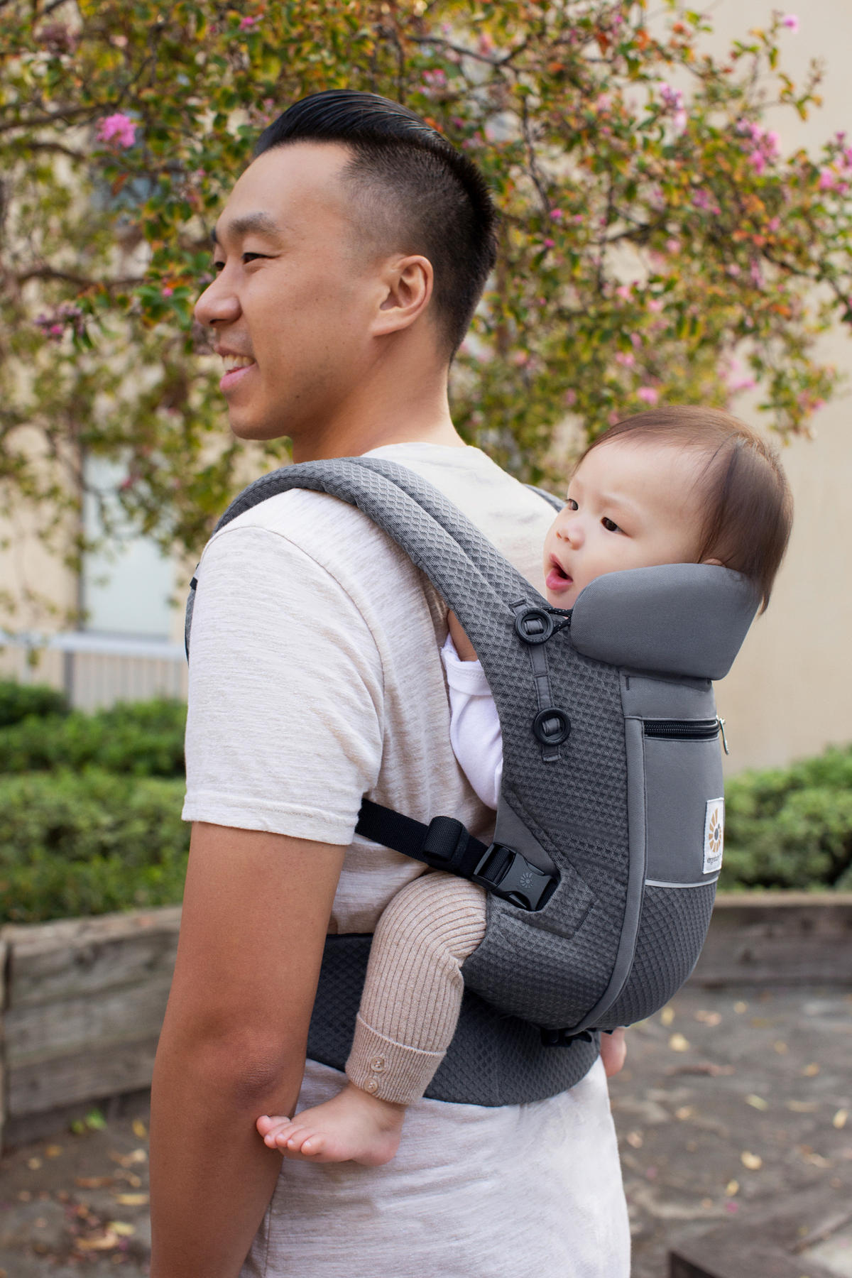 BABYTRAGE Adapt Soft Flex Mesh  - Graphitfarben, Basics, Textil (26,8/17/17cm) - Ergobaby