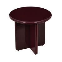 COUCHTISCH 50/50/45 cm rund Rot  - Rot, Design, Holzwerkstoff (50/50/45cm) - MID.YOU