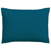 KOPFPOLSTERBEZUG KNITTED JERSEY 60/80 cm  - Petrol, Basics, Textil (60/80cm) - Schlafgut