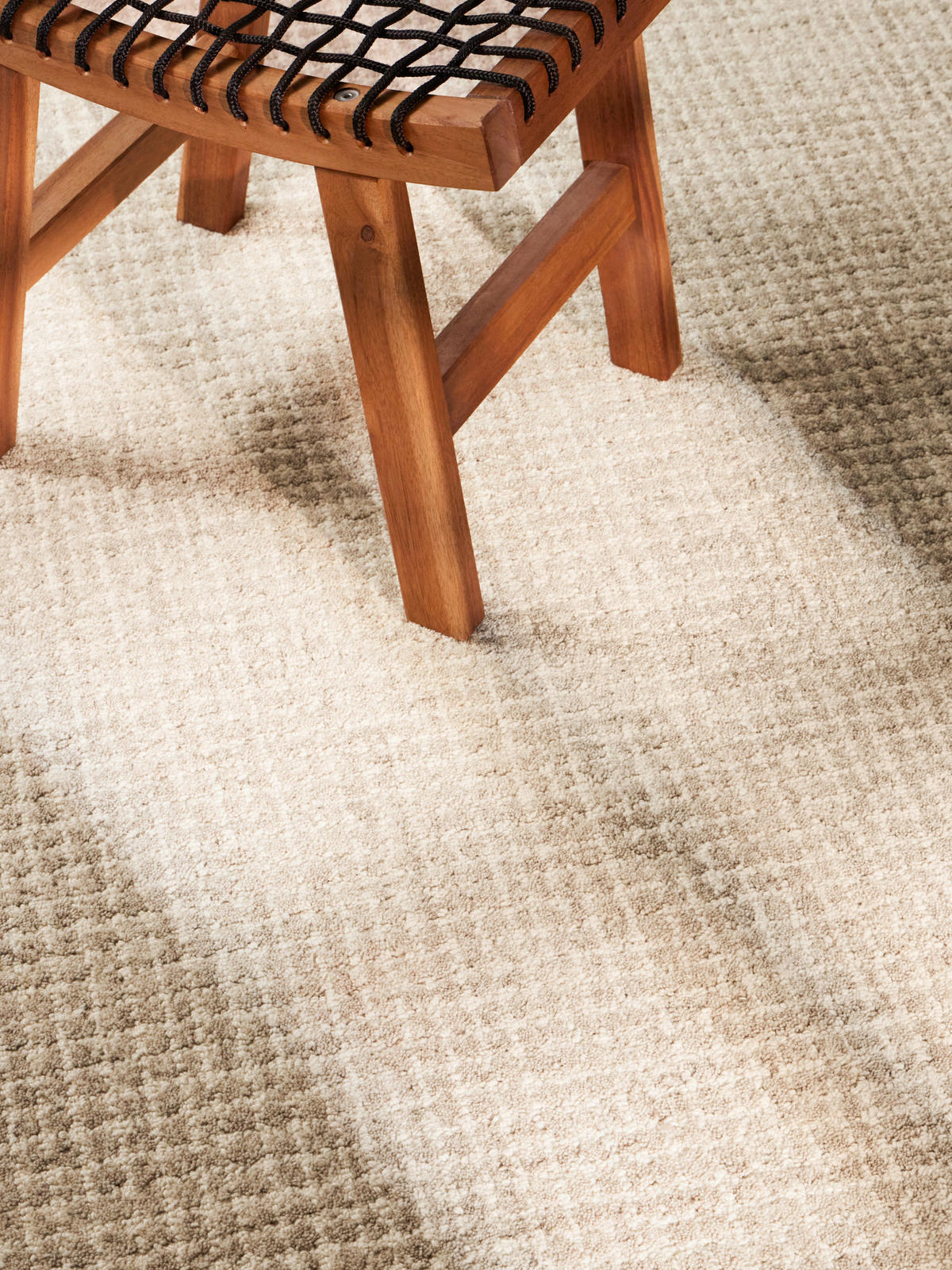 WOLLTEPPICH Wohnzimmer 120/170 cm Eloise Creme, Grau rechteckig  - Creme/Grau, Basics, Textil (120/170cm) - Hanse Home