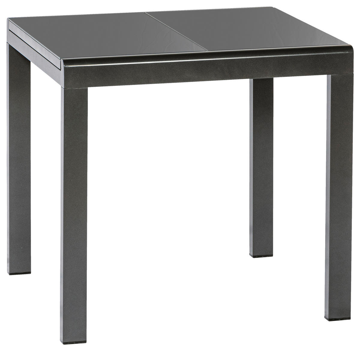 GARTENSET Aluminium  - Graphitfarben/Grau, MODERN, Textil/Metall - Gardenson