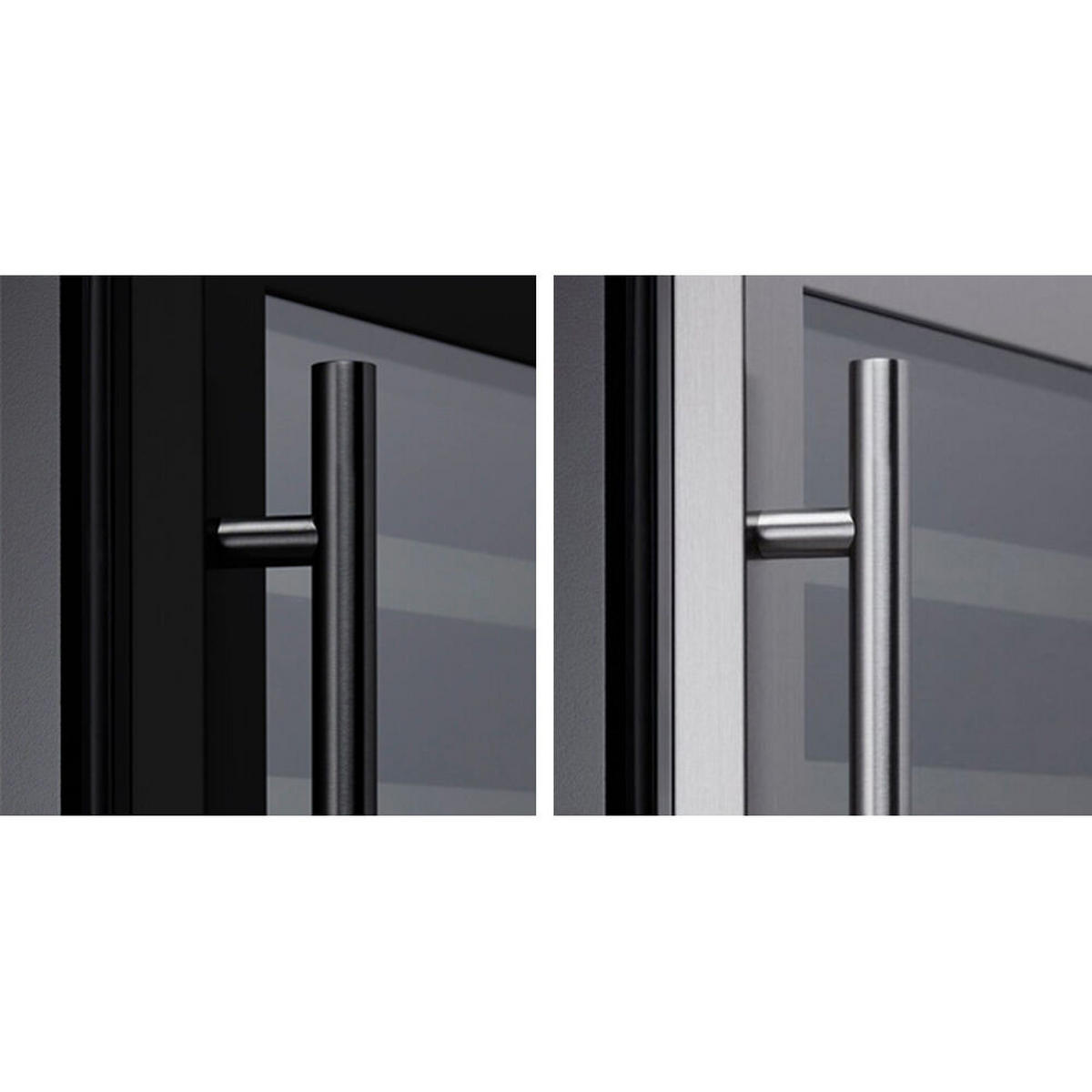 WEINKÜHLSCHRANK DVS-19.50B  - Schwarz, Basics, Glas/Holz (59/45,5/56,9cm)