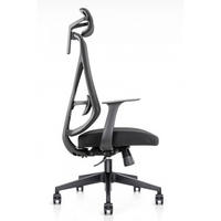 UREDSKI STOLAC    - crna, Moderno, metal/plastika (66/125/69cm)