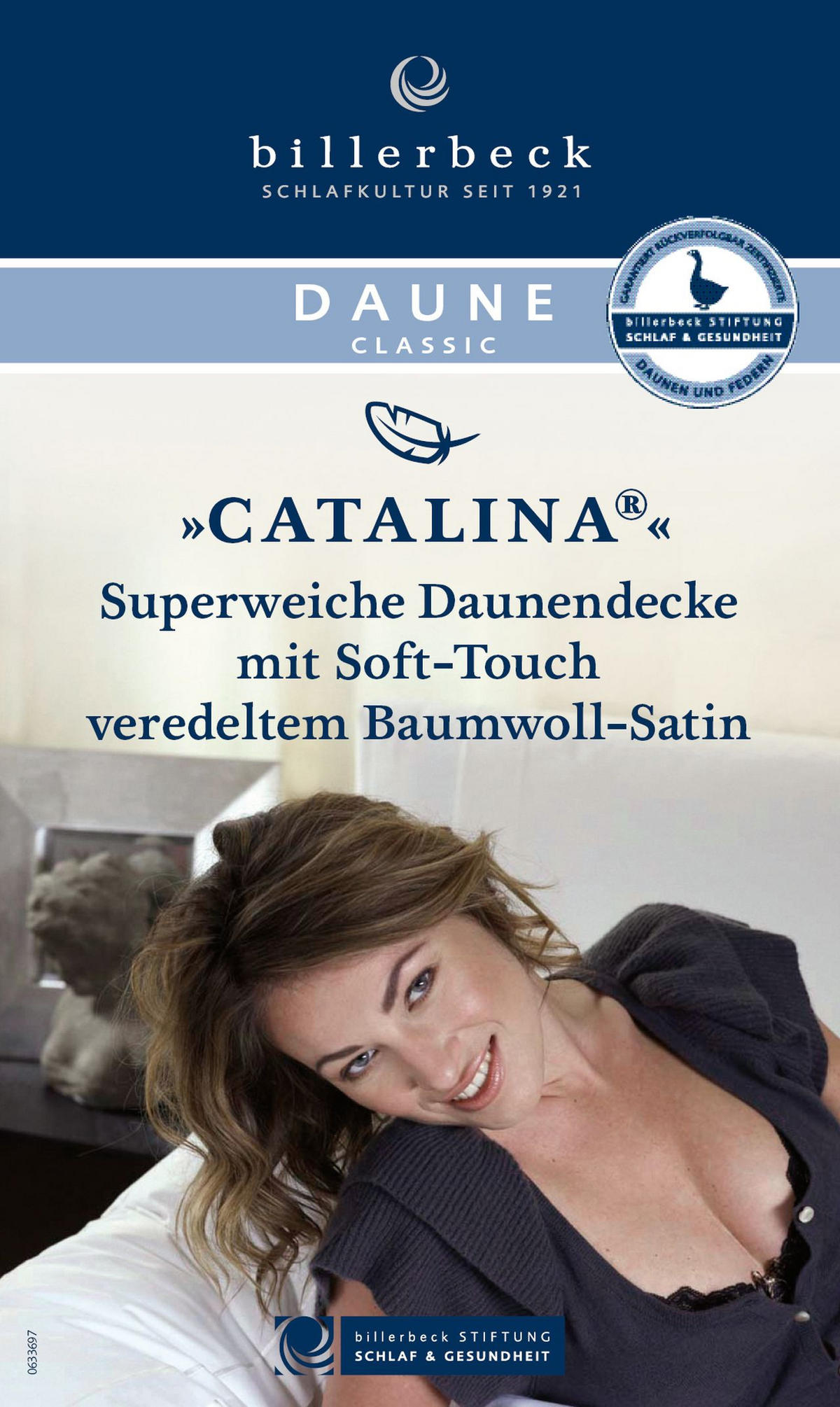 GANZJAHRESDECKE  Catalina Mono  135/200 cm   - Weiß, Basics, Textil (135/200cm) - Billerbeck