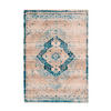 WEBTEPPICH 120/170 cm Baroque Blau, Creme  - Blau/Creme, Basics, Textil (120/170cm) - Novel