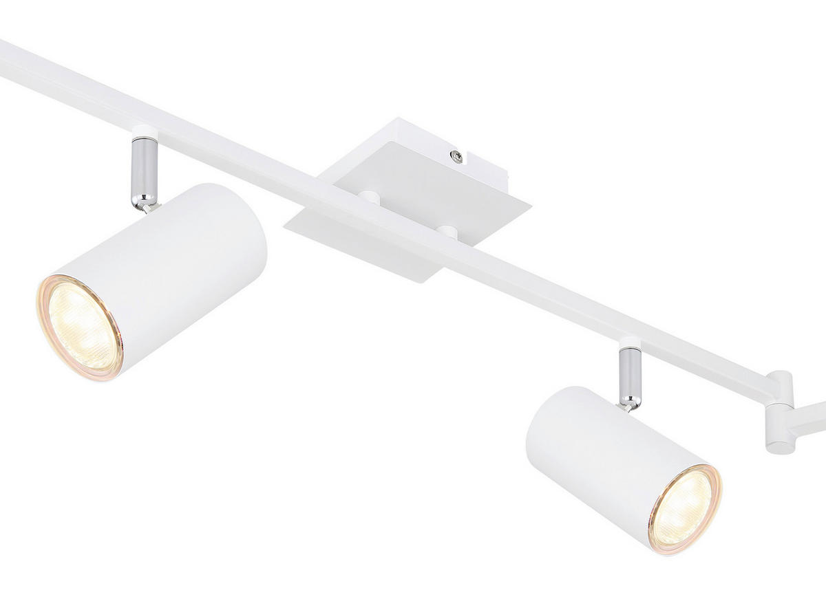 SPOTLIGHT 180/10/18,5 cm   - vit, Design, metall (180/10/18,5cm) - Globo