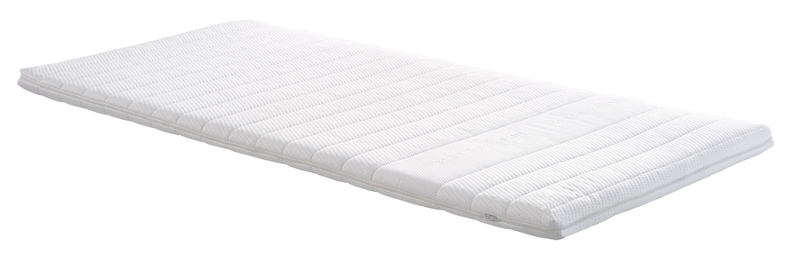TOPPER 90/200 cm Höhe ca. 8 cm  - Weiß, KONVENTIONELL, Textil (90/200cm) - RUF Betten