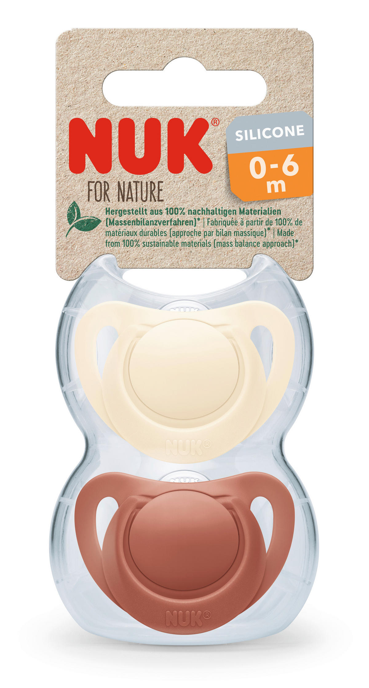 SCHNULLER 0 Monat(e)  - Basics (5,3/6/13,5cm) - NUK