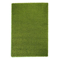 LÄUFER 80/240 cm FASHION SHAGGY  - Grün, Basics, Textil (80/240cm) - Novel