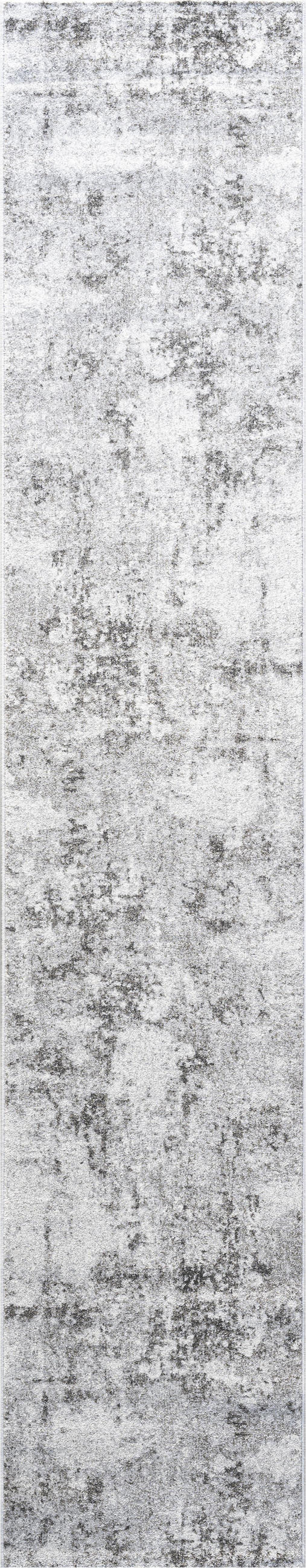 LÄUFER 67/340 cm Sorrent  - Dunkelgrau/Silberfarben, Design, Textil (67/340cm) - Novel