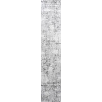LÄUFER 67/340 cm Sorrent  - Dunkelgrau/Silberfarben, Design, Textil (67/340cm) - Novel