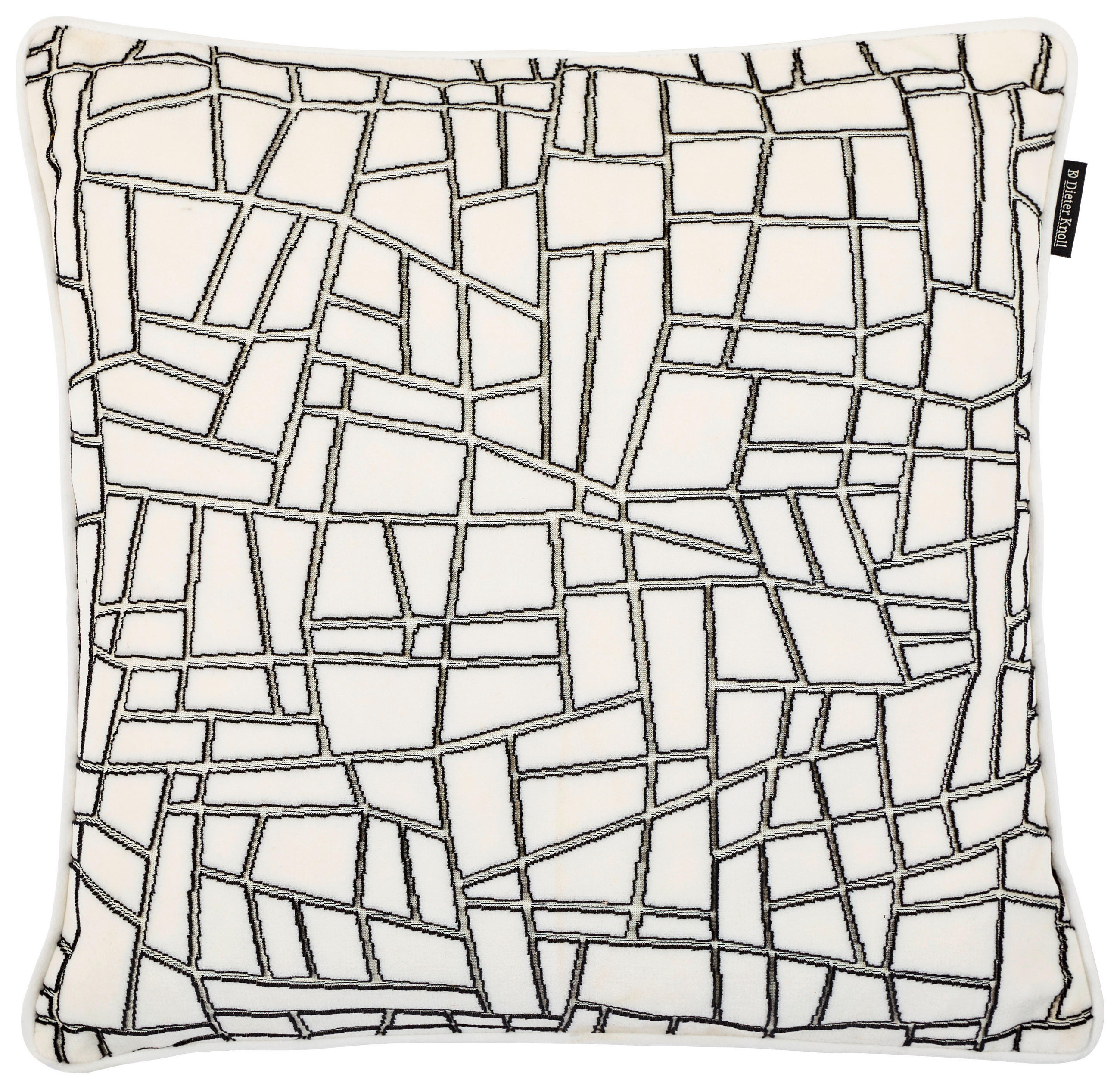 Dieter Knoll Kissenbezug Weiß 45x45 cm