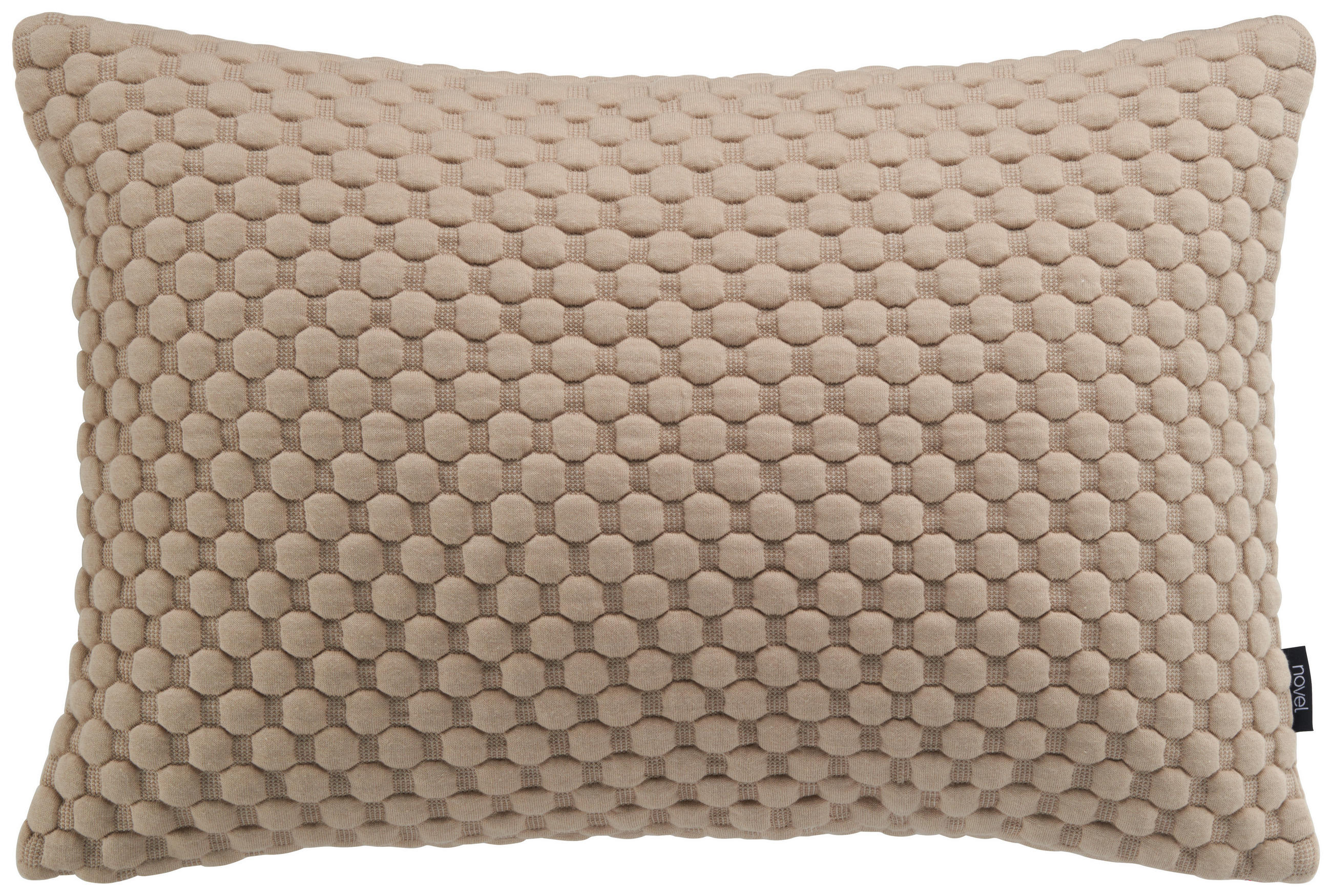 POVLAK NA POLŠTÁŘ, 40/60 cm, bavlna - béžová, Konvenční, textil (40/60cm) - Novel