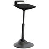 BÜROHOCKER   Schwarz  - Schwarz, Basics, Textil/Metall (38/51-84/38cm) - Aeris