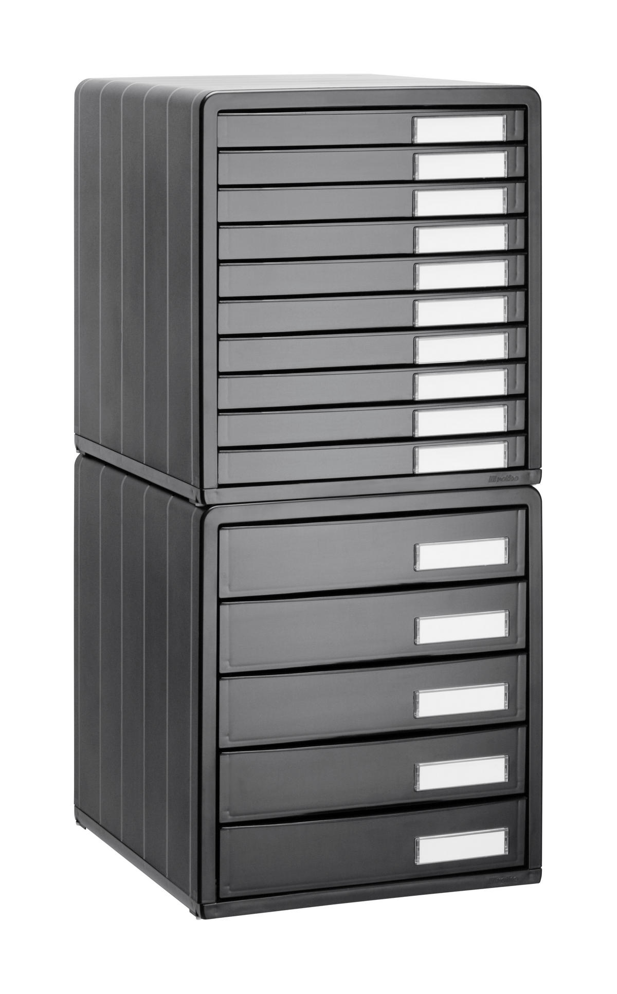 BRIEFABLAGE Anthrazit  - Anthrazit, Basics, Kunststoff (34,5/32/29cm) - Rotho