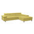WOHNLANDSCHAFT in Leder Gelb - Chromfarben/Gelb, Design, Leder/Metall (276/198cm) - Venda WOHNLANDSCHAFT in Leder Gelb - Chromfarben/Gelb, Design, Leder/Metall (276/198cm) - Venda