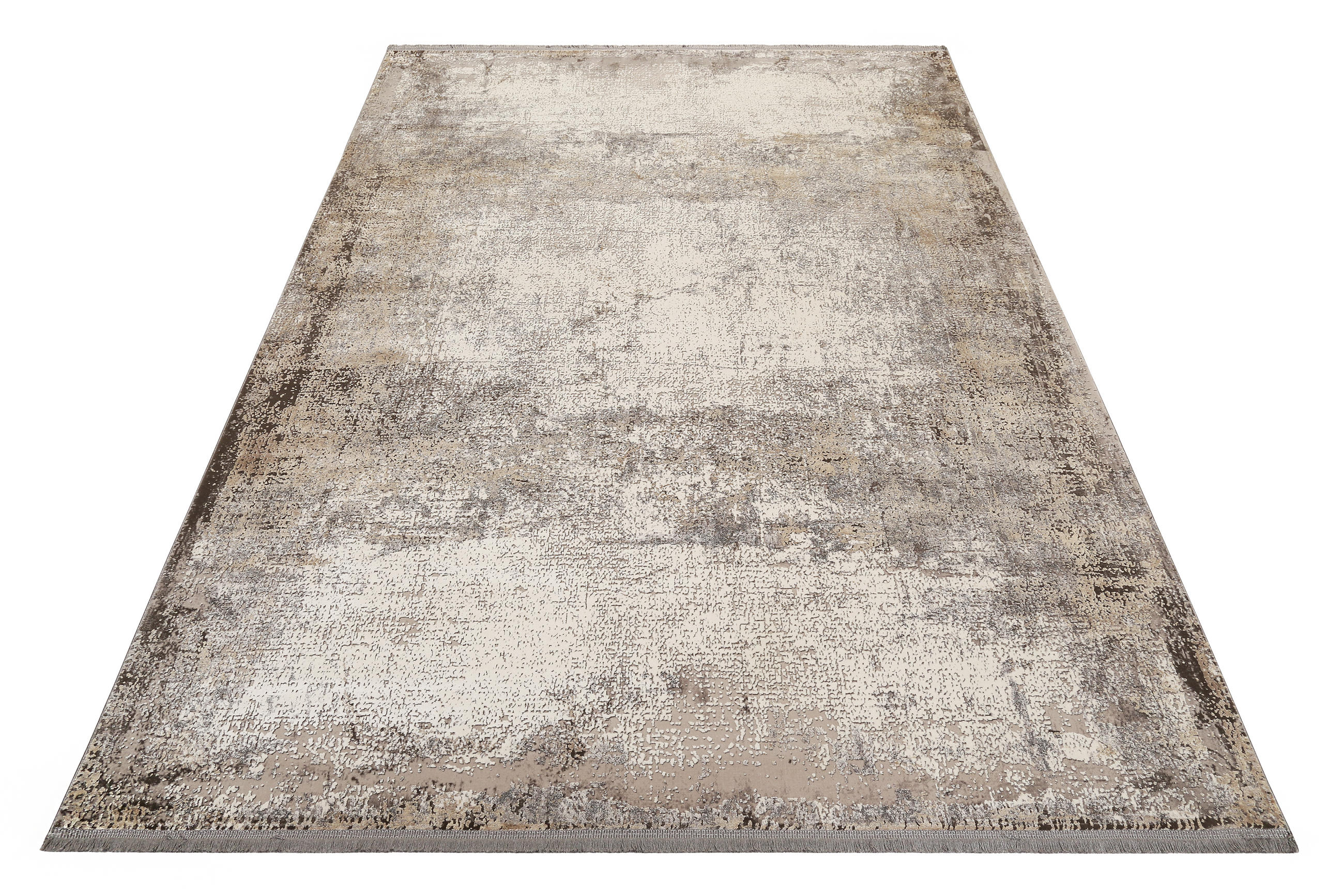 VINTAGE-TEPPICH 160/230 cm #Upperground Oasis Sandfarben, Beige  - Sandfarben/Beige, Design, Textil (160/230cm) - WECON HOME