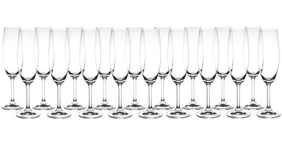 GLÄSERSET 18-teilig  - Klar, KONVENTIONELL, Glas (0,22l) - Novel