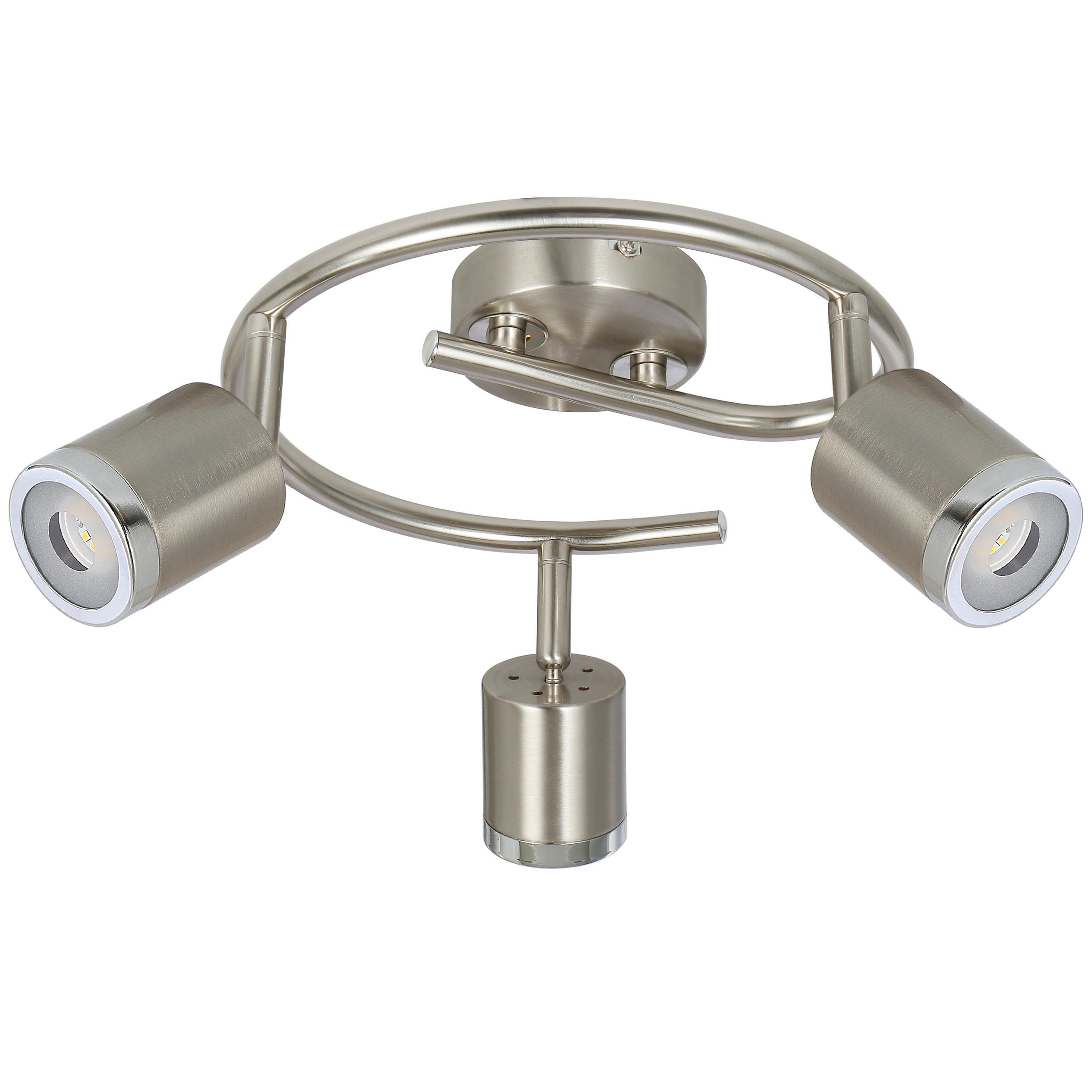 STRAHLER   - Nickelfarben, Design, Kunststoff/Metall (25cm) - Xora