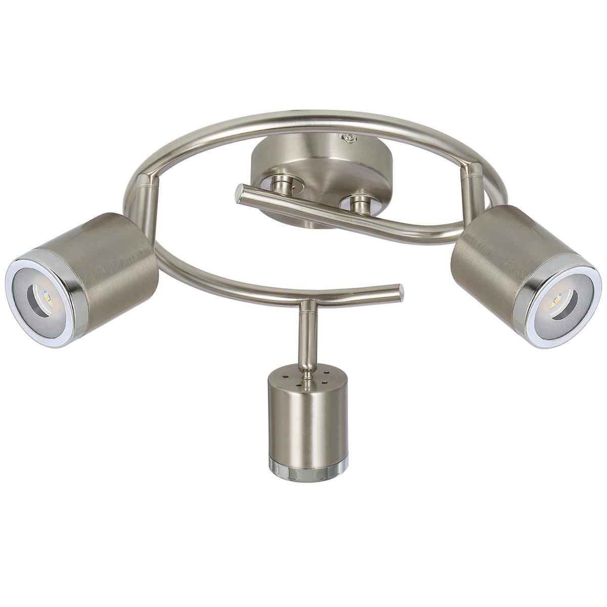 STRAHLER  - Nickelfarben, Design, Kunststoff/Metall (25cm) - Xora