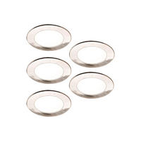 UNTERBAULEUCHTEN-SET - Edelstahlfarben, Basics, Kunststoff (68/68/8cm) - HKT