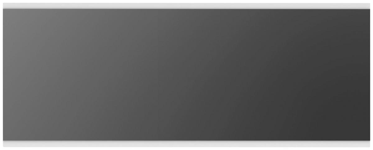 STENSKO OGLEDALO, 136/53/2 cm leseni material  - bela, Moderno, leseni material (136/53/2cm) - Voleo