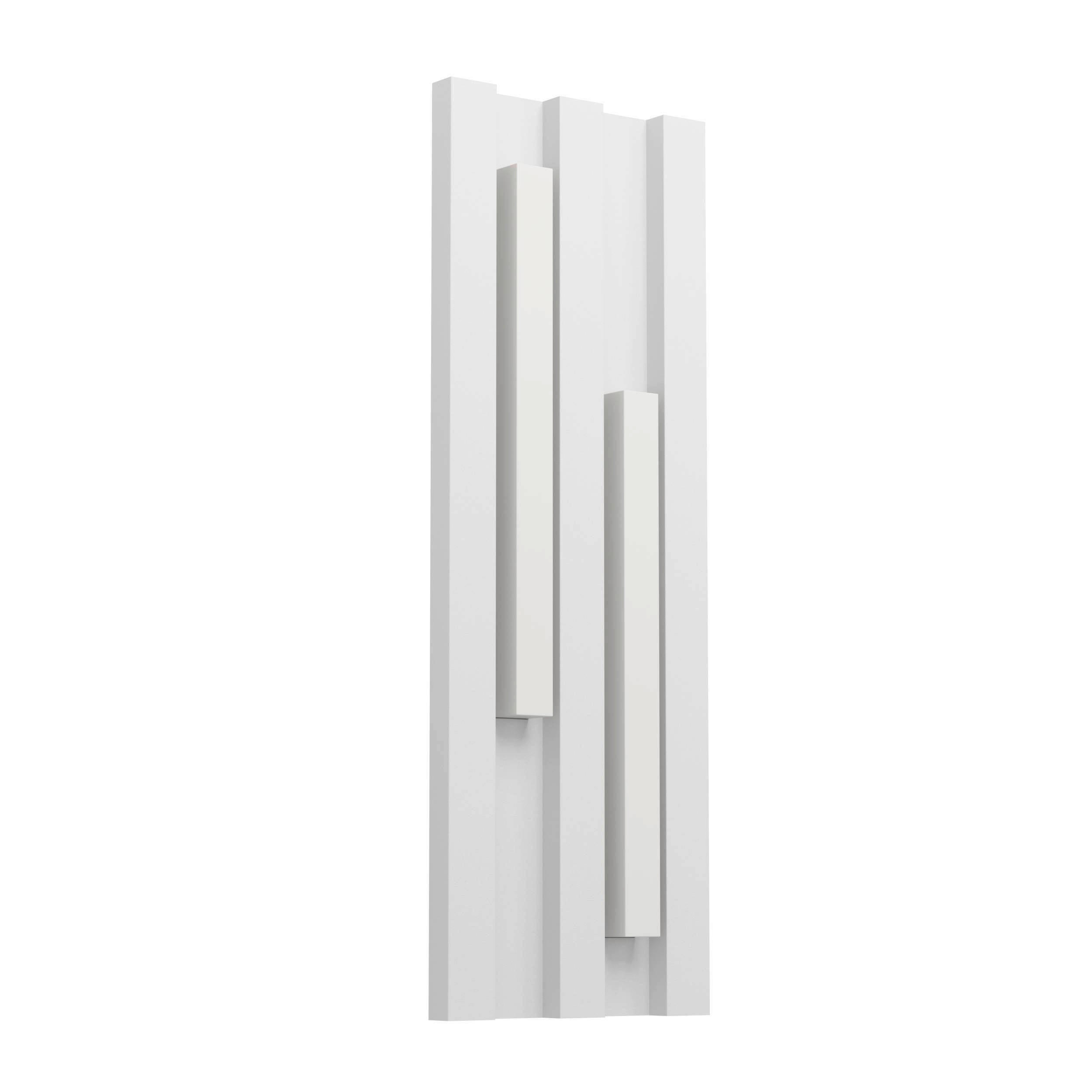AUßENWANDLEUCHTE Fandina 14,5/5,5/41,5 cm   - Weiß, Design, Kunststoff/Metall (14,5/5,5/41,5cm) - Eglo