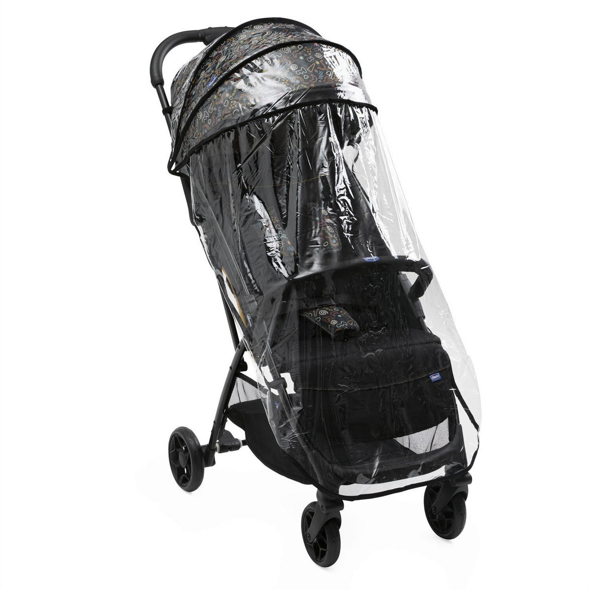 BUGGY GLEE  - Schwarz, Basics, Textil/Metall (49/87/106cm) - Chicco