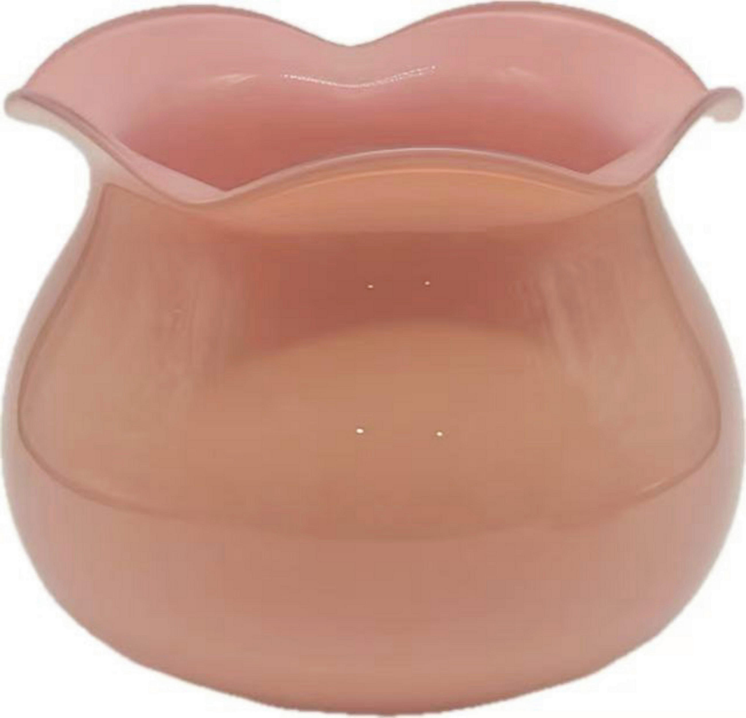 VASE 16 cm  - Koralle/Hellrosa, Basics, Glas (20,5/16cm)