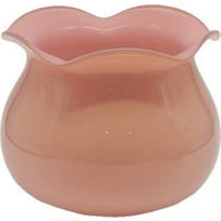 VASE 16 cm  - Koralle/Hellrosa, Basics, Glas (20,5/16cm)