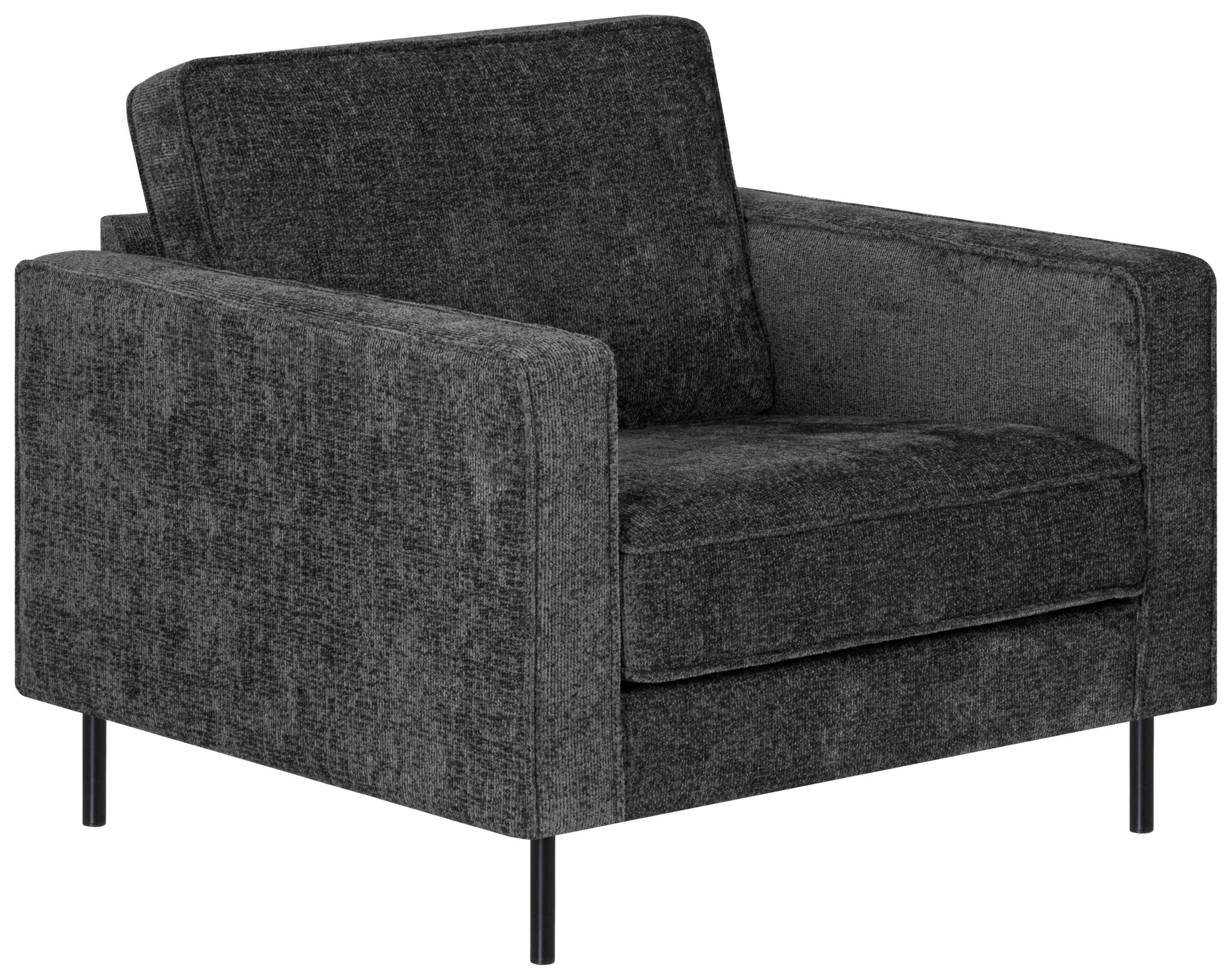 1-SITS i antracit  - svart/antracit, Klassisk, metall/textil (95/81/90cm) - Hom`in