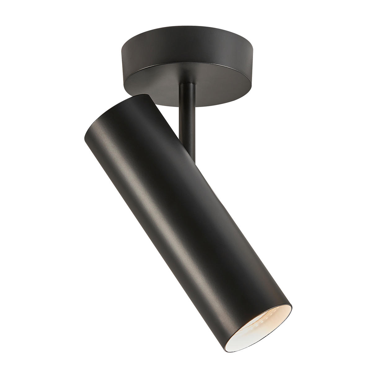WANDLEUCHTE MIB 6/20 cm   - Schwarz, Design, Metall (6/20cm) - Nordlux