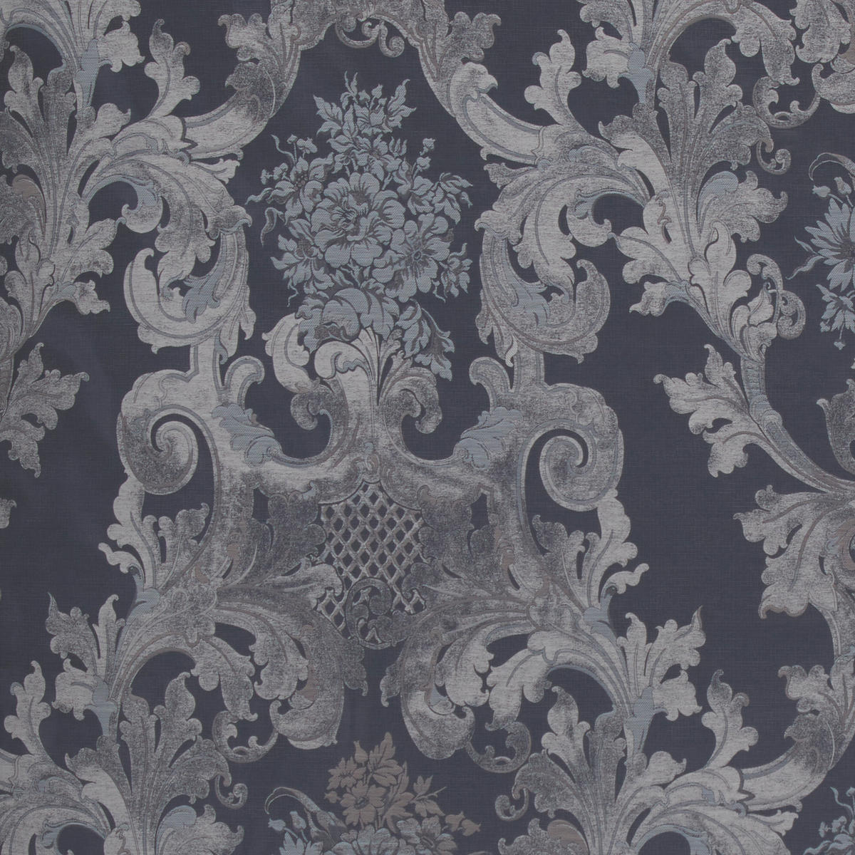 POSTELJINA 140/200 cm  LOUIS XIV.  - bijela/siva, Basics, tekstil (140/200cm) - Curt Bauer