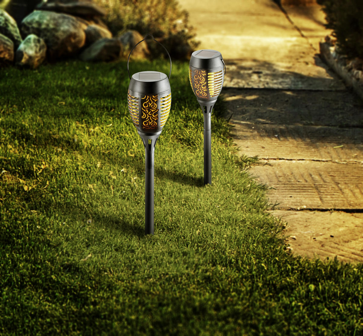 SADA SOLÁRNÍCH SVÍTIDEL, 9,5/52 cm - Lifestyle, plast (9,5/52cm) - Ambia Garden