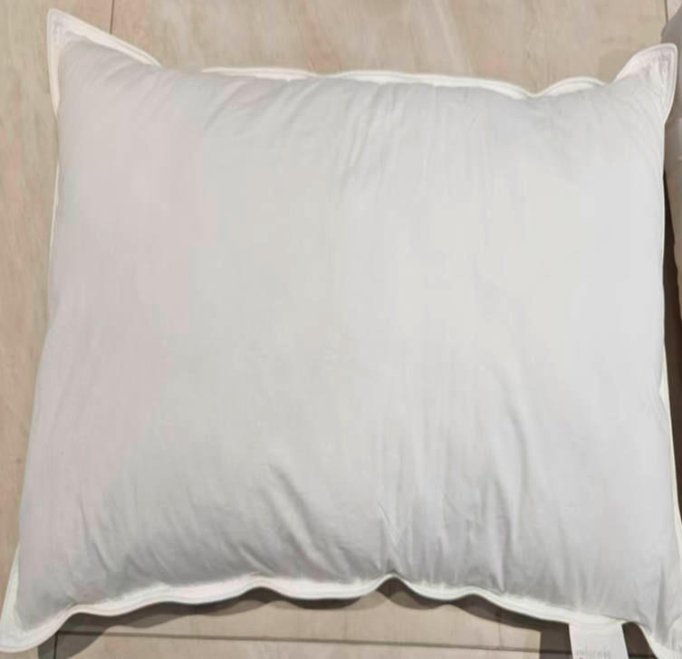 3-KAMMER-KISSEN   80/80 cm       - Weiß, Naturmaterialien/Textil (80/80cm) - Sleeptex